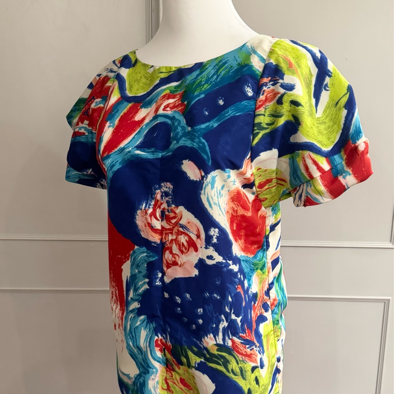 《新歡舊愛》近新正品Marni 立體剪裁上衣38/S-1