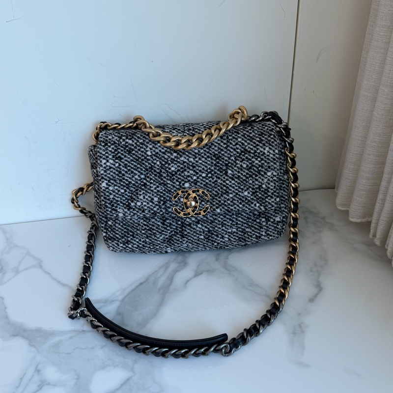 CHANEL 毛呢bag 購證 晶片🩷讓自己快樂吧！-1