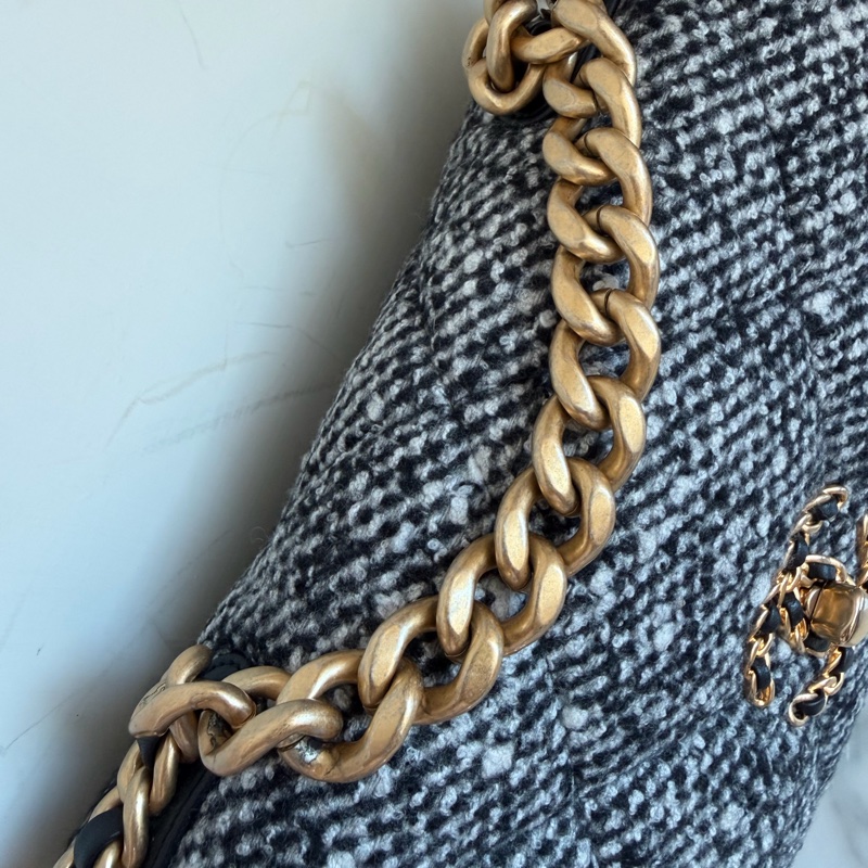 CHANEL 毛呢bag 購證 晶片🩷讓自己快樂吧！-11