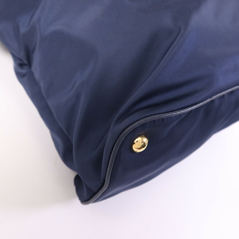 PRADA 尼龍Tote Bag金扣手挽袋-13