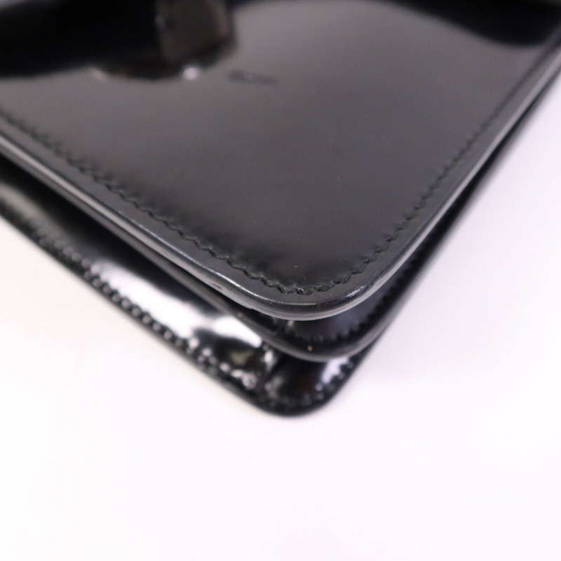 GUCCI 皮革Interlocking Small銀扣肩背袋-9