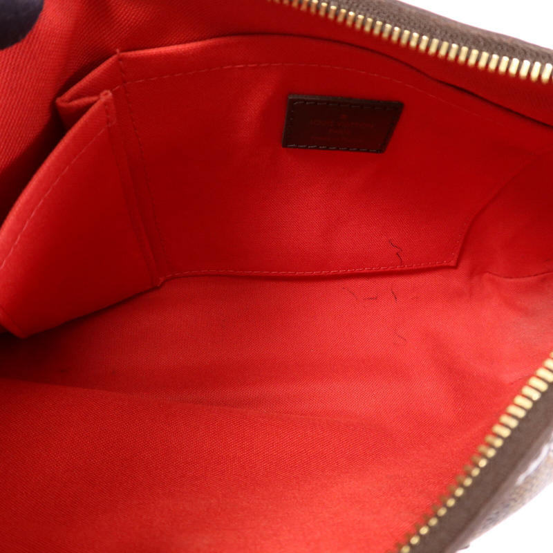 LOUIS VUITTON Damier Thames PM金扣肩背袋-4