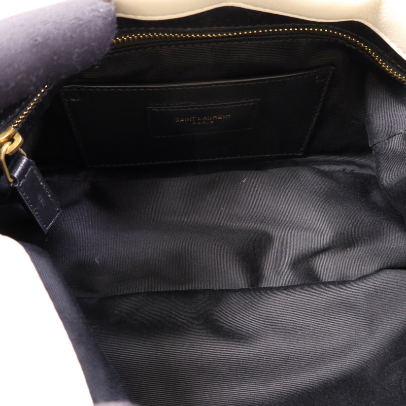 YVES SAINT LAURENT 羊皮皮革Jamie4.0金扣鏈帶肩背袋-4