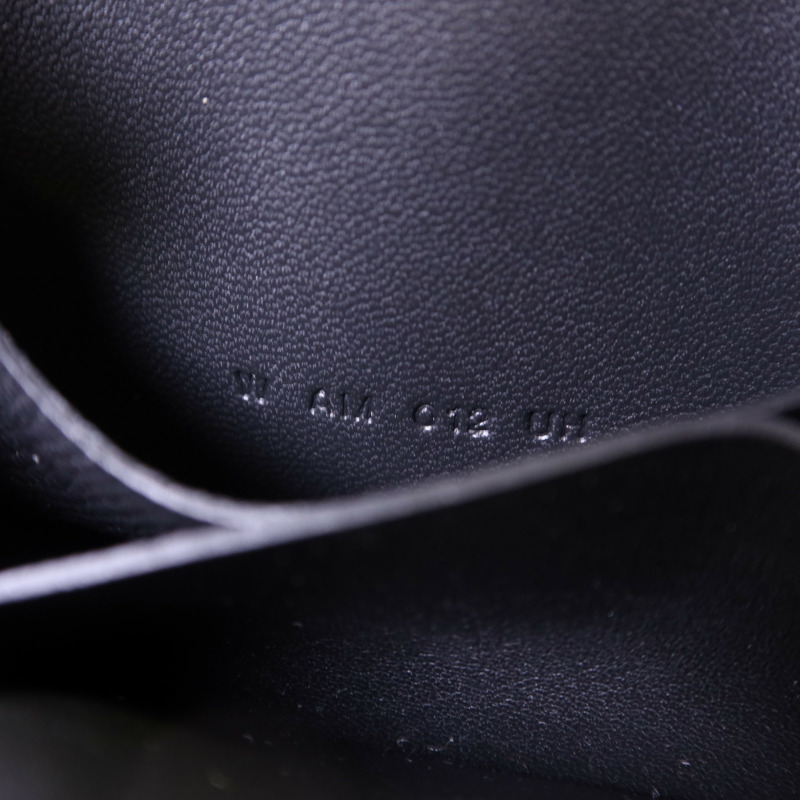 HERMES Epsom皮革Constance Slim金扣錢包Noir-6