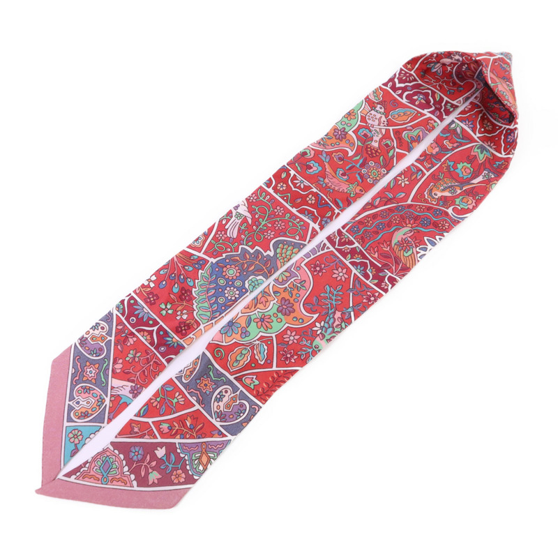 HERMES 絲質Twilly絲巾-2