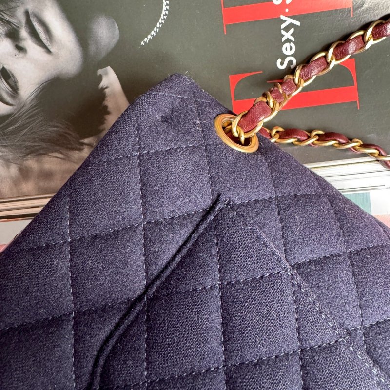 ❤️限量款 Chanel 海軍藍 海洋徽章系列coco25-10