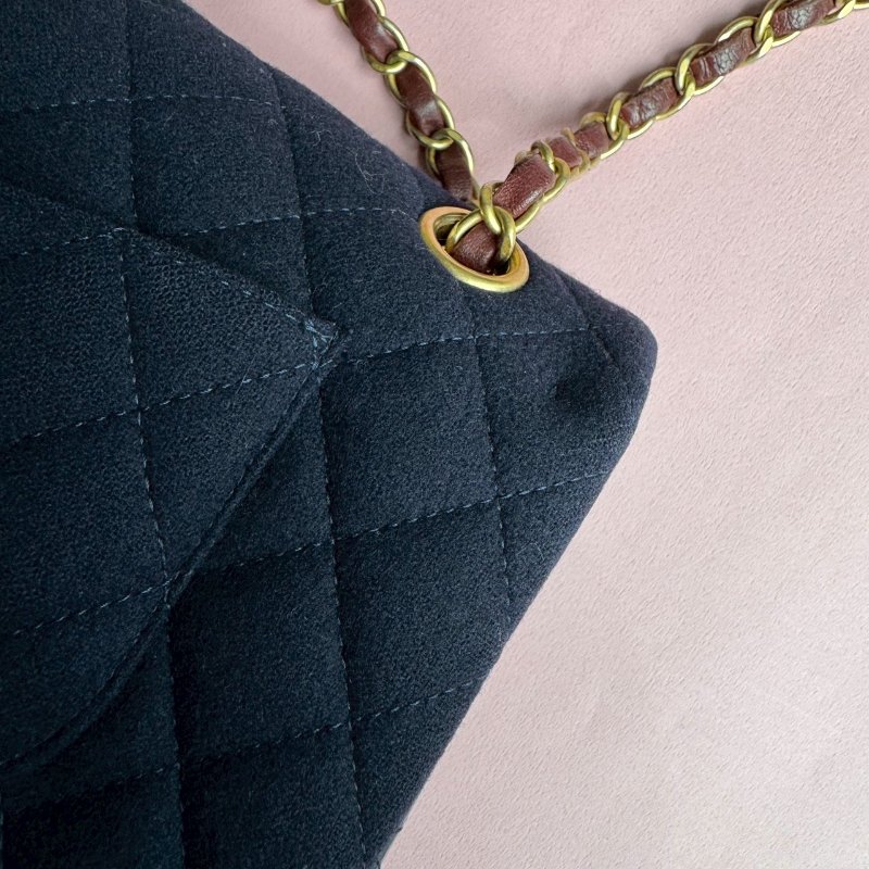 ❤️限量款 Chanel 海軍藍 海洋徽章系列coco25-16