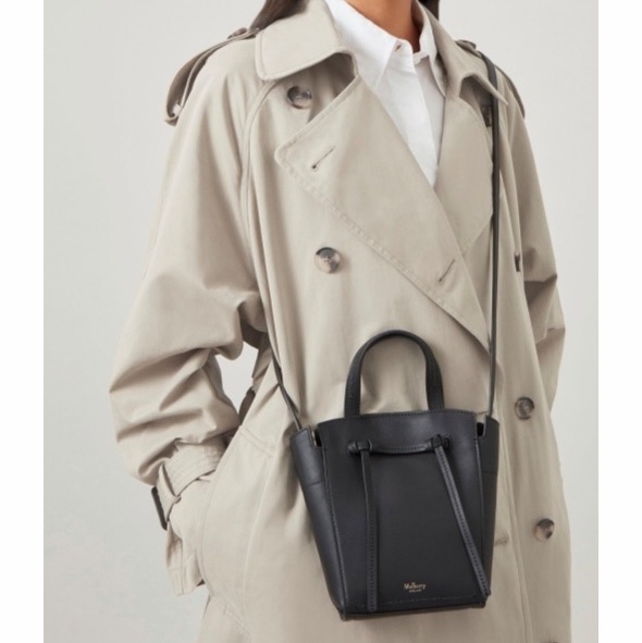 Mulberry 女士 Clovelly 徽標單肩包均碼碼19cm*7cm*20cm-5