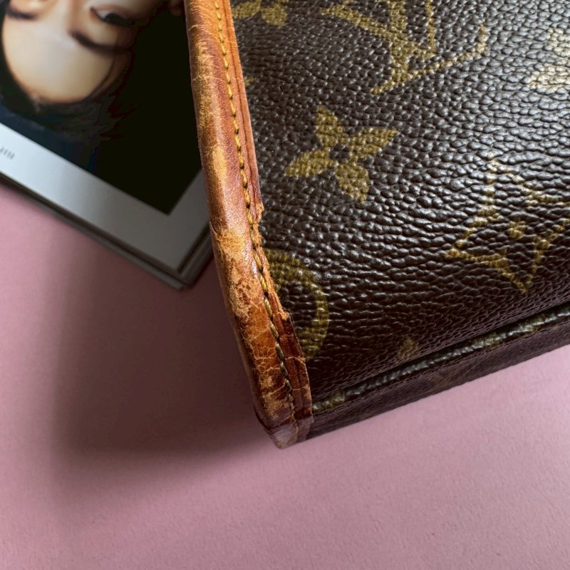 🎉復古款 LV 經典花紋復古信封包 斜背包-10