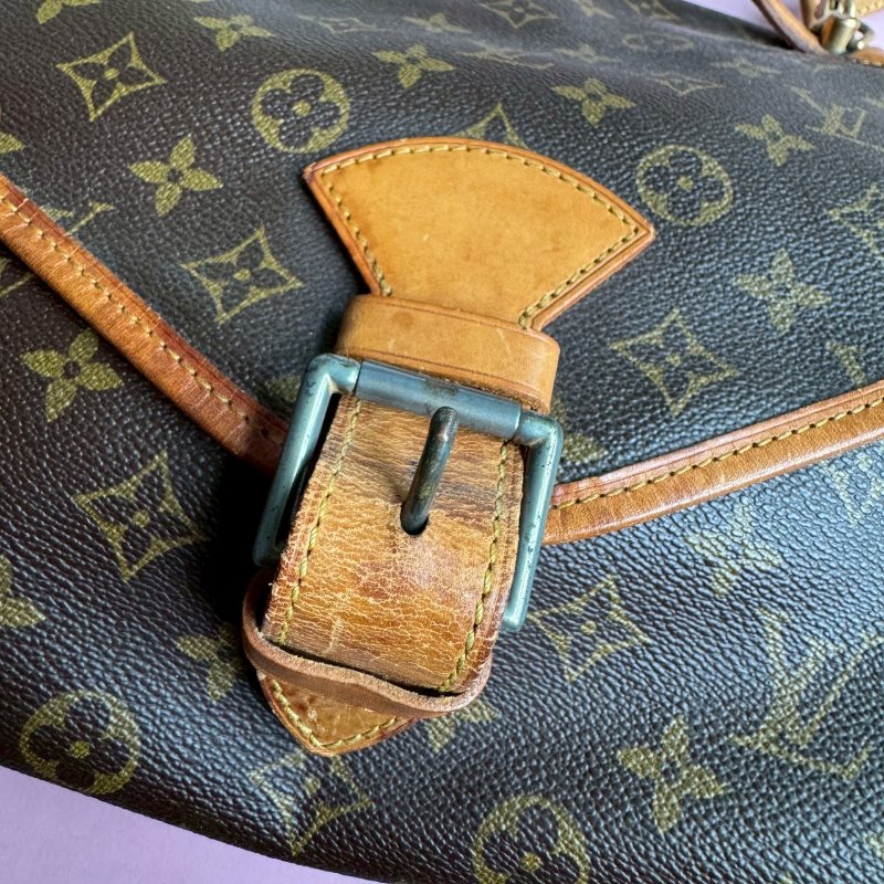 🎉復古款 LV 經典花紋復古信封包 斜背包-11