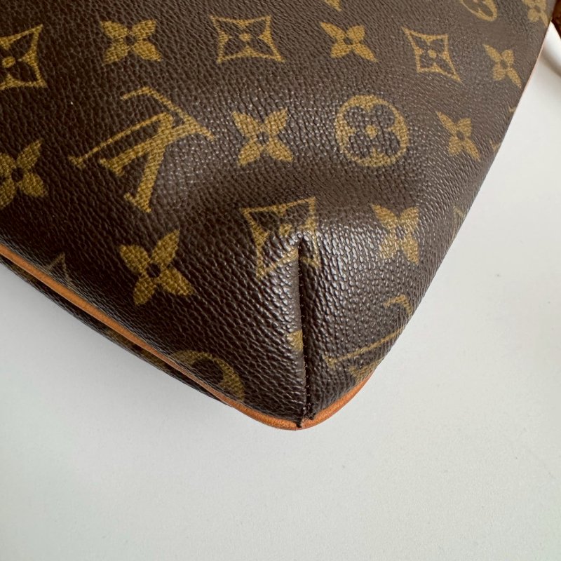 🌟經典款 LV 經典花紋翻蓋吸釦橫版王菲包-5