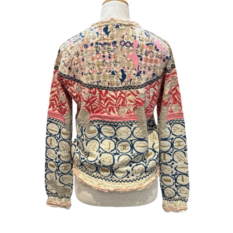 CHANEL 經典圖騰針織上衣｜精品感滿滿 | Size 38｜Made in Italy-2