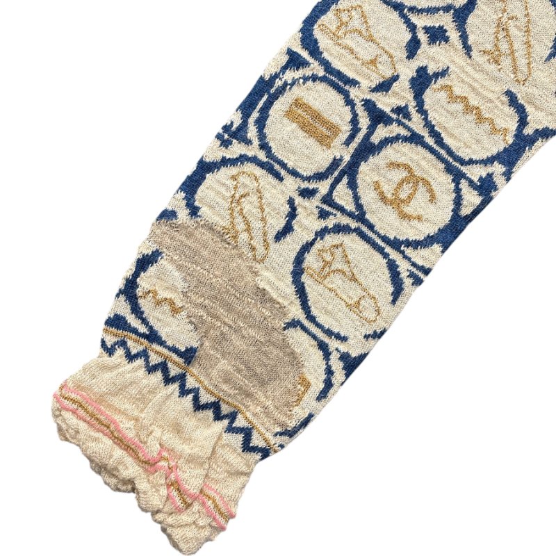 CHANEL 經典圖騰針織上衣｜精品感滿滿 | Size 38｜Made in Italy-5