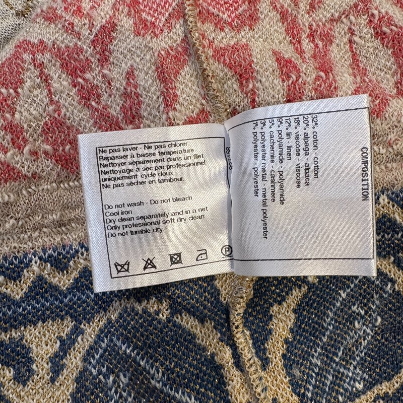 CHANEL 經典圖騰針織上衣｜精品感滿滿 | Size 38｜Made in Italy-7