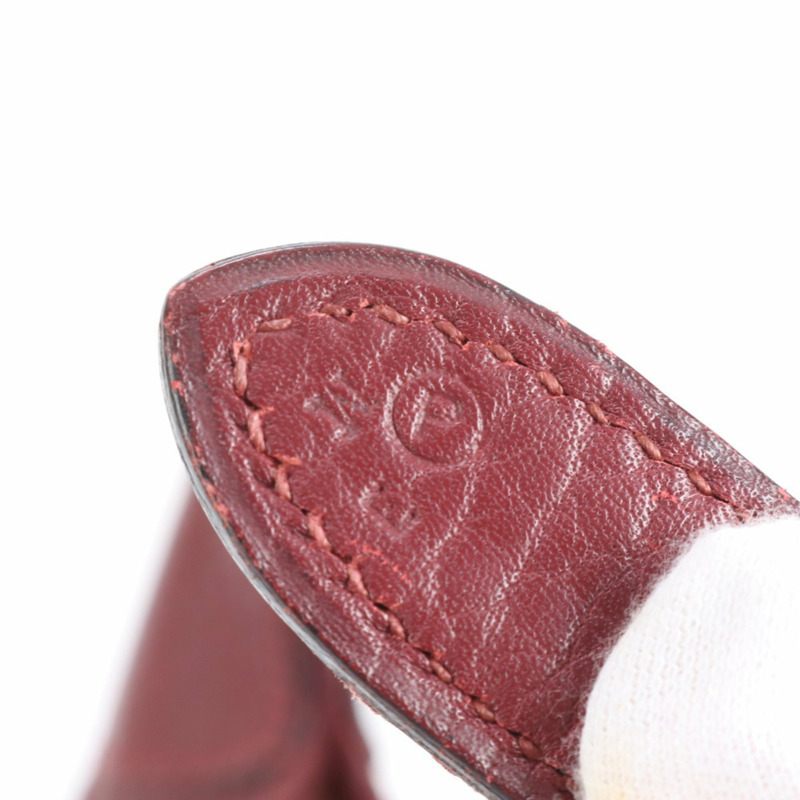 愛馬仕 Hermès Trim 31 〇P 錒刻皮革單肩包，金色五金配件，女士手提包-8