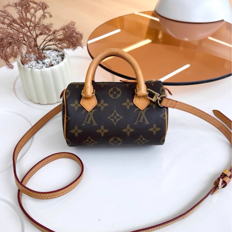 【97新 ✨ 全網最低價！】LV Speedy Nano什麼季節場合都能搭 減齡的LV-5