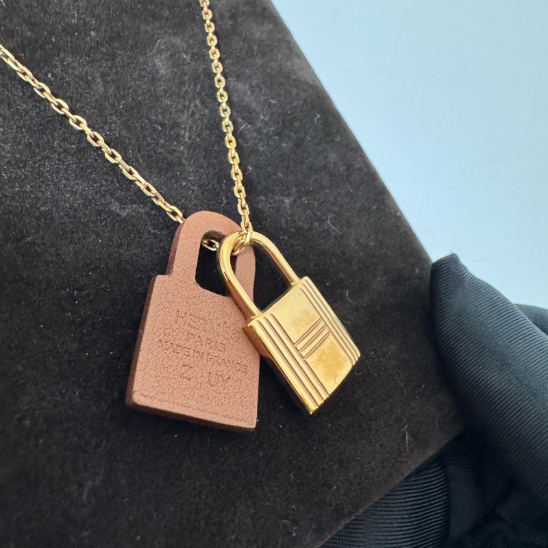 HERMES鎖頭造型 OKelly項鍊-6