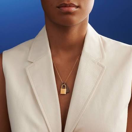 HERMES鎖頭造型 OKelly項鍊-7