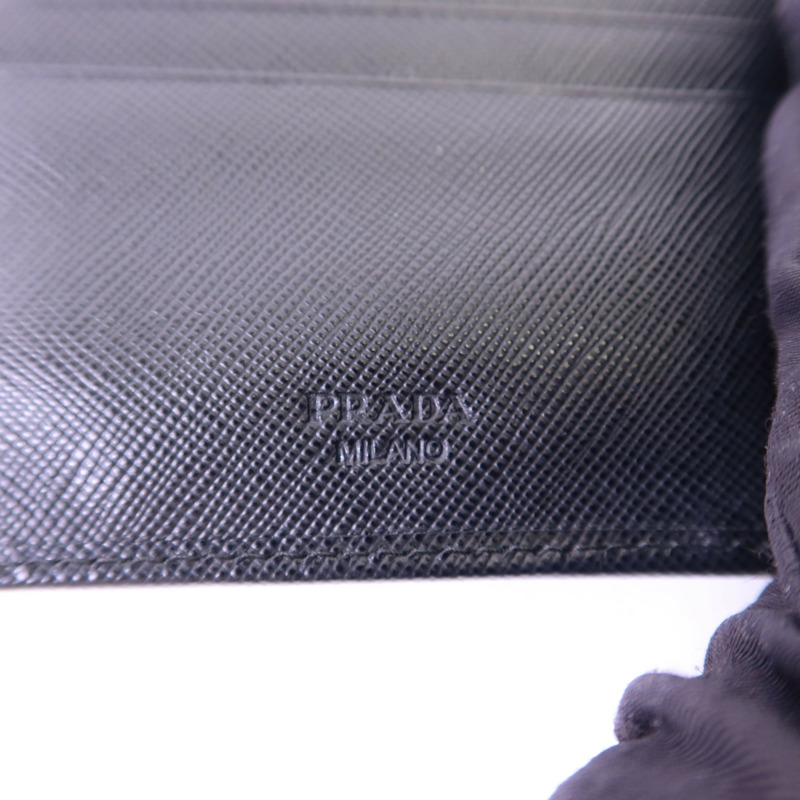 PRADA 牛皮皮革Wallet錢包-6