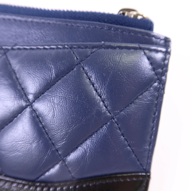 CHANEL 牛皮皮革Gabrielle Long Wallet長錢包-14