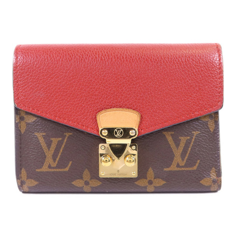 LOUIS VUITTON Monogram Pallas Compact Wallet金扣錢包