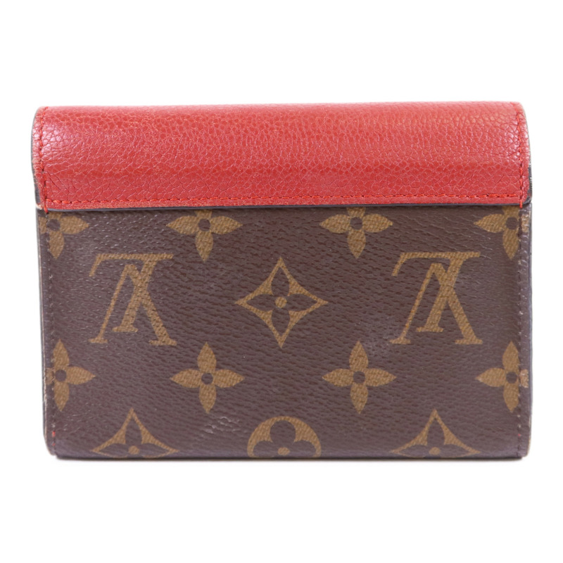 LOUIS VUITTON Monogram Pallas Compact Wallet金扣錢包-1