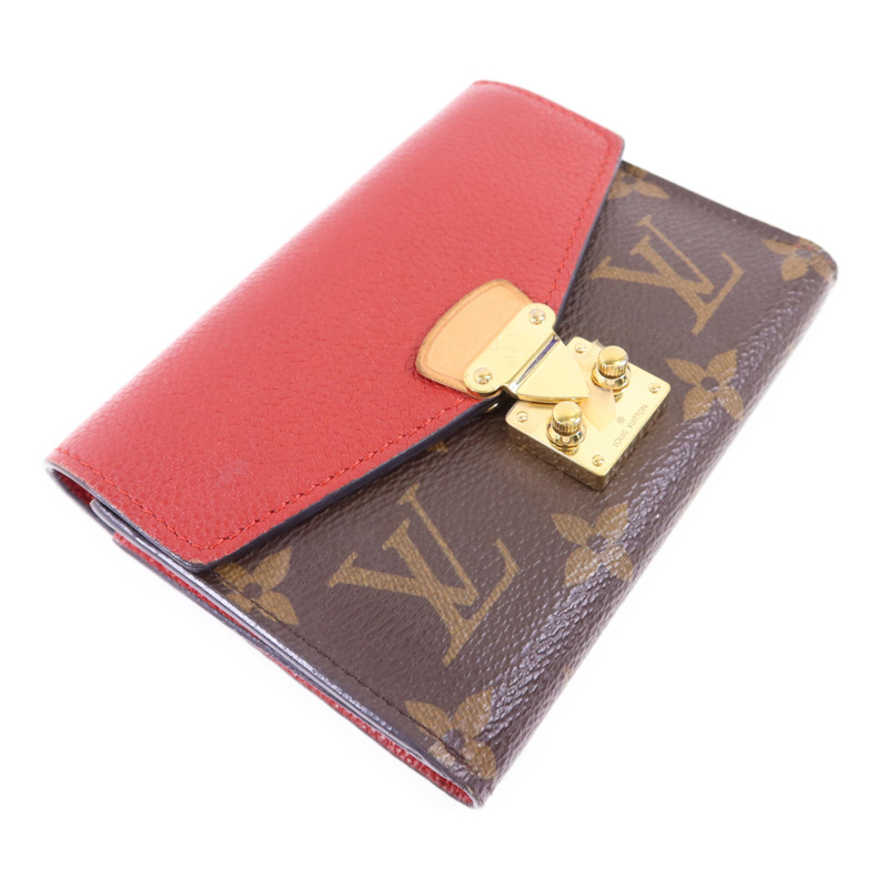 LOUIS VUITTON Monogram Pallas Compact Wallet金扣錢包-2