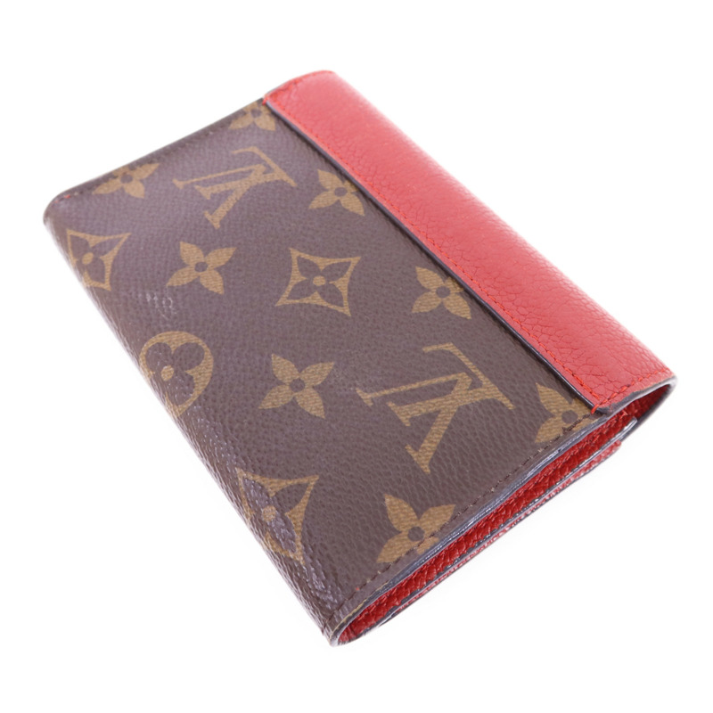LOUIS VUITTON Monogram Pallas Compact Wallet金扣錢包-3