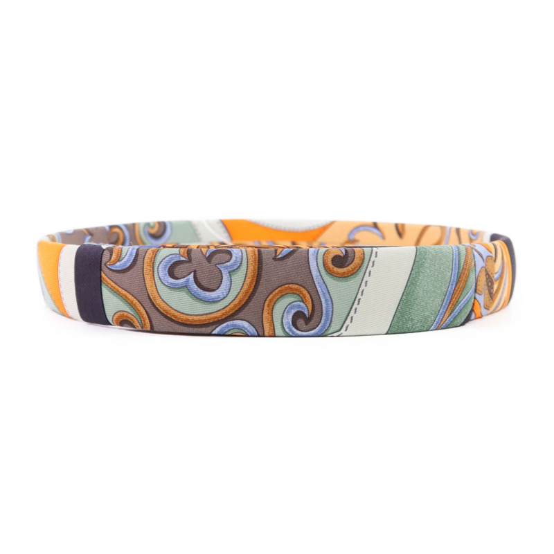 HERMES 絲質Hair Band髮帶-0