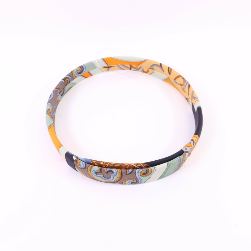 HERMES 絲質Hair Band髮帶-1