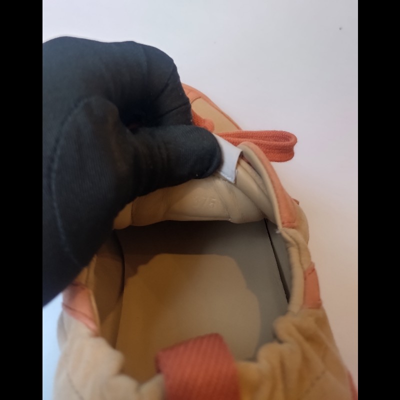 Hermes 橘邊駝麂皮jet 休閒鞋-13