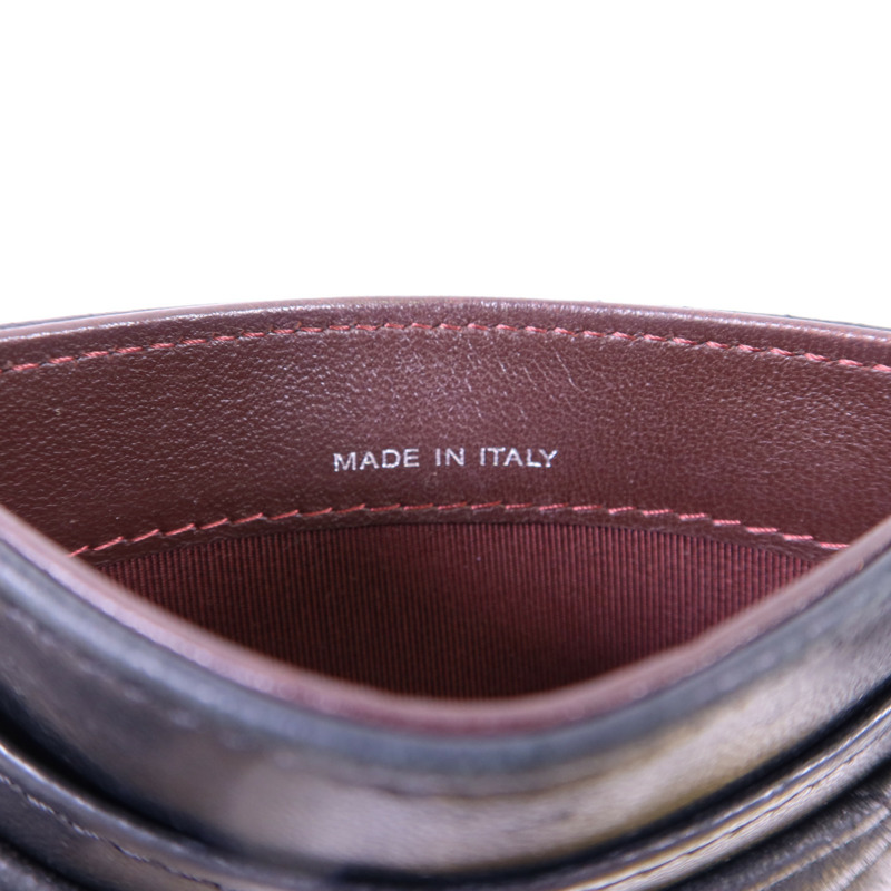 CHANEL 羊皮皮革Card Case銀扣卡片套-6