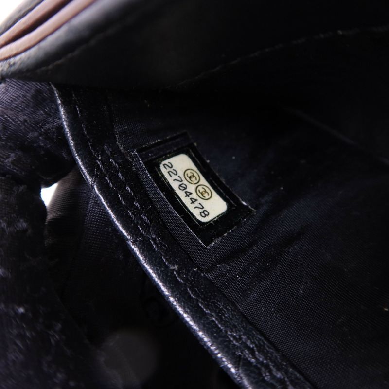 CHANEL 羊皮皮革Card Case銀扣卡片套-7