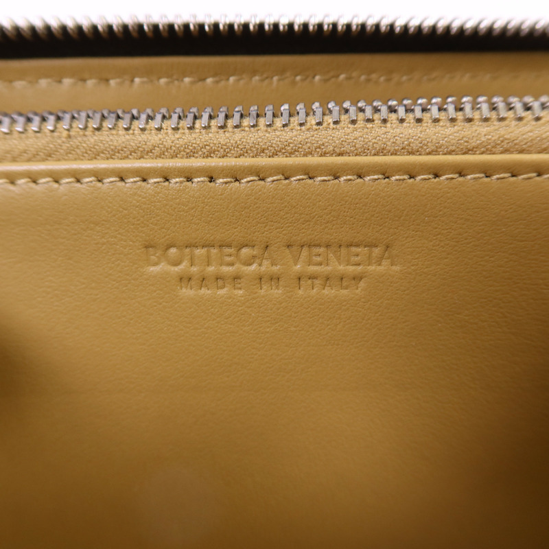 BOTTEGA VENETA 牛皮皮革Long wallet銀扣長錢包-5
