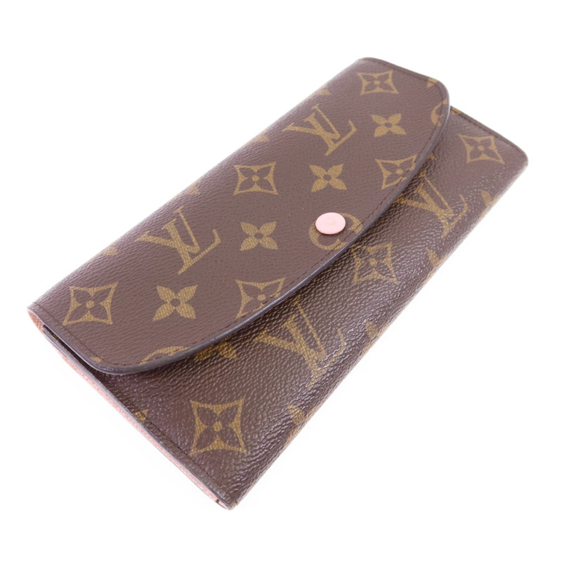 LOUIS VUITTON Monogram Portefeuille Sara金扣長錢包-2