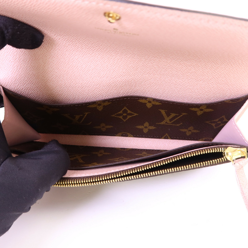 LOUIS VUITTON Monogram Portefeuille Sara金扣長錢包-4