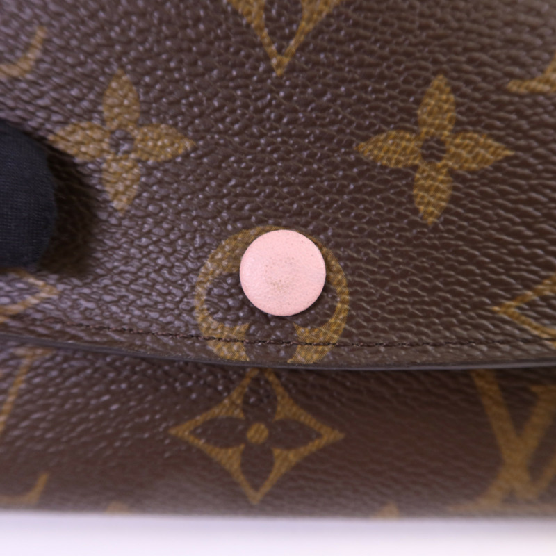 LOUIS VUITTON Monogram Portefeuille Sara金扣長錢包-8