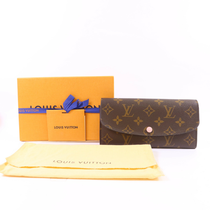 LOUIS VUITTON Monogram Portefeuille Sara金扣長錢包-13