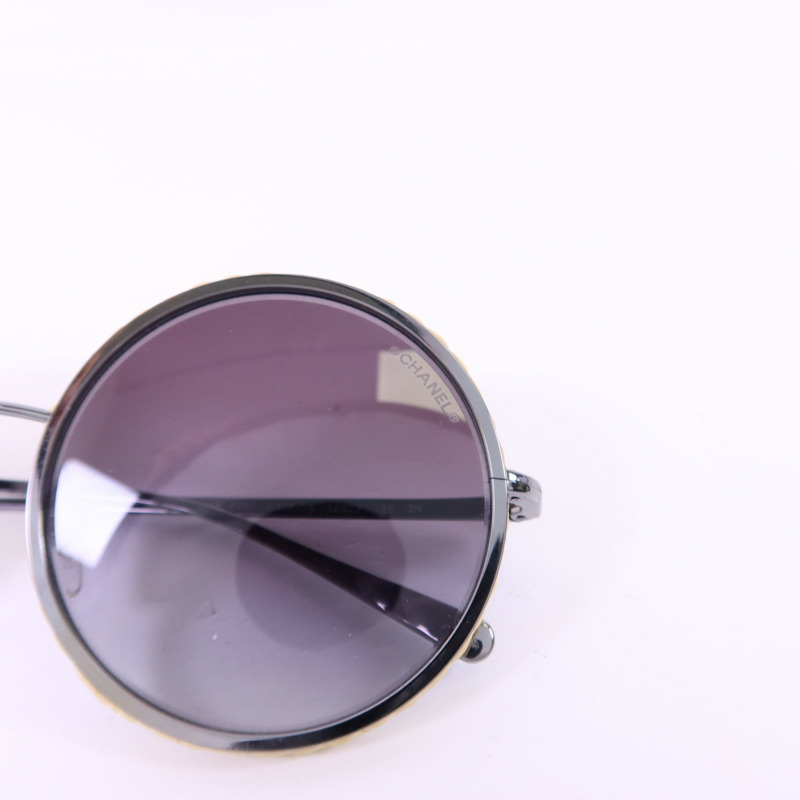 CHANEL Metal/Raffia Sunglasses太陽眼鏡-5