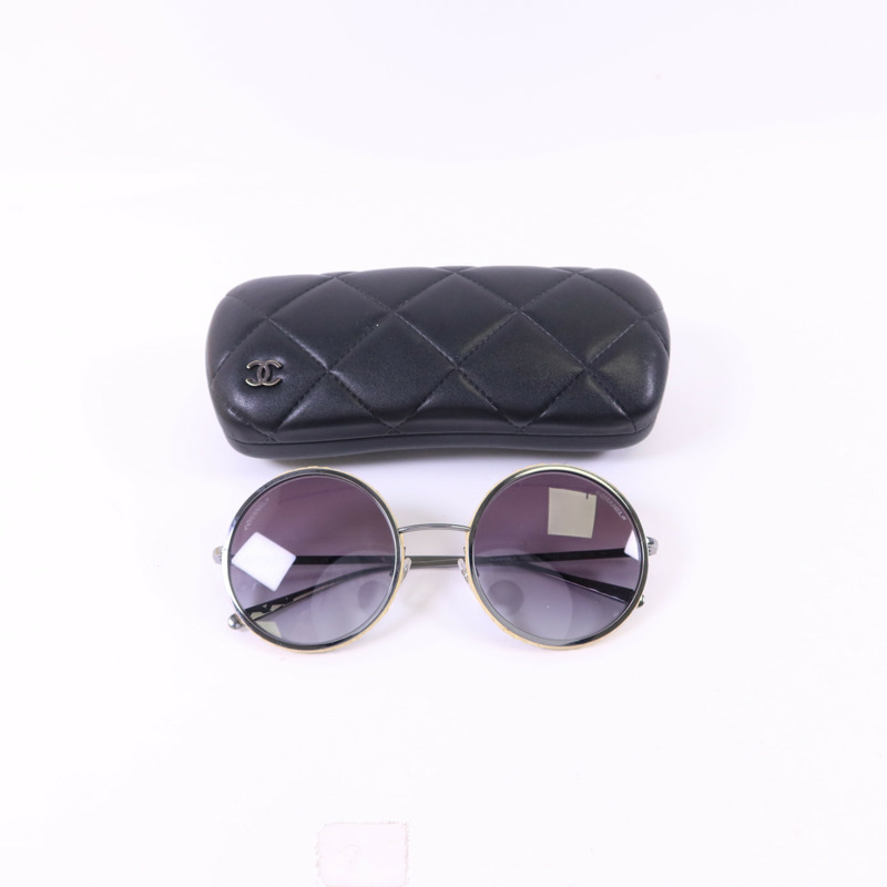 CHANEL Metal/Raffia Sunglasses太陽眼鏡-11