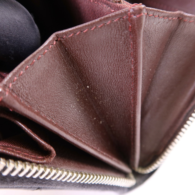 CHANEL 羊皮皮革Long Wallet銀扣長錢包-19