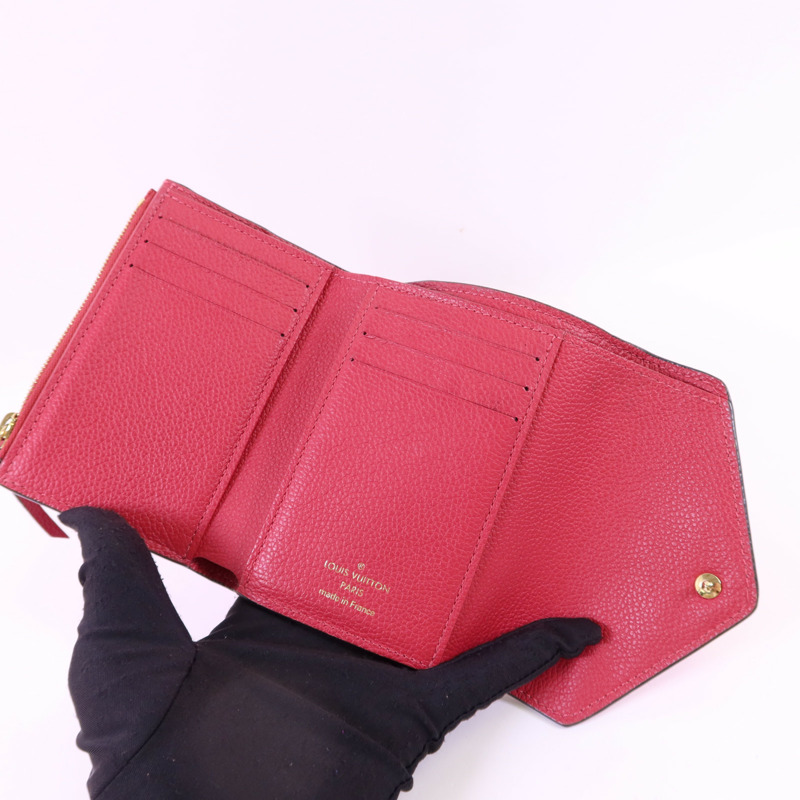 LOUIS VUITTON Monogram Empreinte Victorine金扣錢包-4