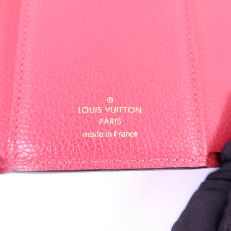 LOUIS VUITTON Monogram Empreinte Victorine金扣錢包-7