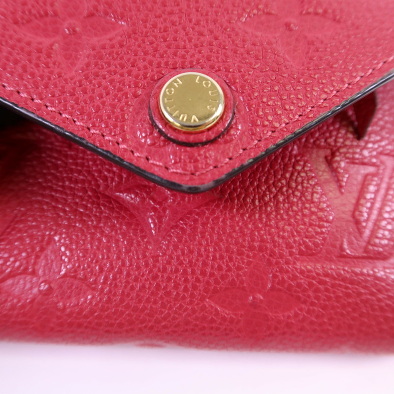 LOUIS VUITTON Monogram Empreinte Victorine金扣錢包-15