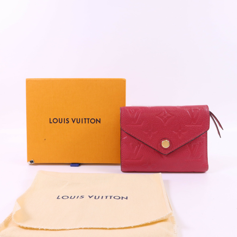 LOUIS VUITTON Monogram Empreinte Victorine金扣錢包-18