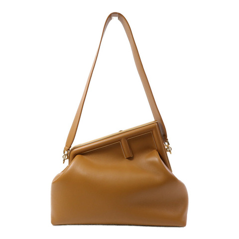 FENDI 牛皮皮革First Medium金扣肩背袋