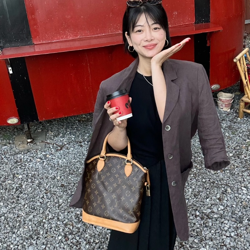 【95新 ✨ 全網最低價！】Louis Vuitton Lockit BB 林志玲的品格 小S的價格！-0