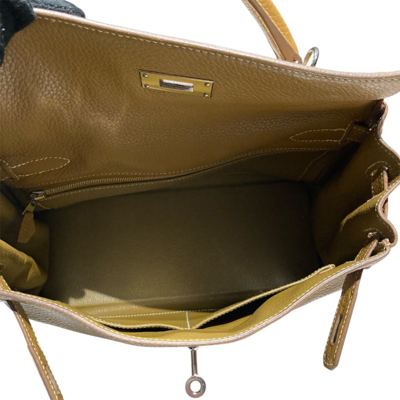 HERMES 愛馬仕 KELLY28 凱莉包 內縫-10