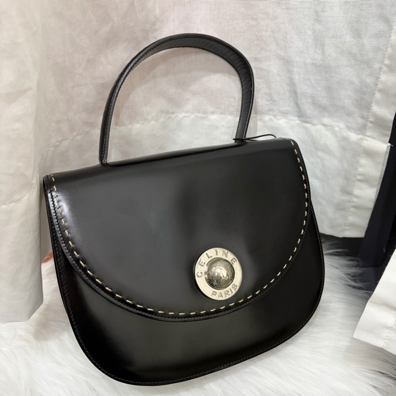 Celine 稀有星球手挽包 中古Vintage-5