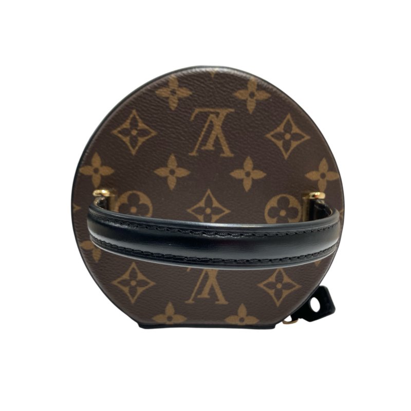 LOUIS VUITTON 路易威登 M43986 MONOGRAM REVERSE CANNES 發財桶 手提包 側背包 PVC 老花 棕色 金釦-6